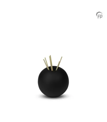 Keramische Keepsake Urn Essence of Life Zwart