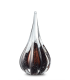 Glazen Memorie Urn Sparkle Cognac
