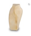 Grote Keramische Kunst Urn Heart to Heart Beige
