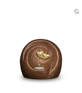 Keramische Geert Kunen Duo Urn Waxine Klein Eeuwige verbintenis