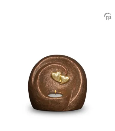 Keramische Geert Kunen Duo Urn Waxine Klein Eeuwige verbintenis