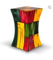 Grote Glasfiber Urn Diabolo multicolour 2